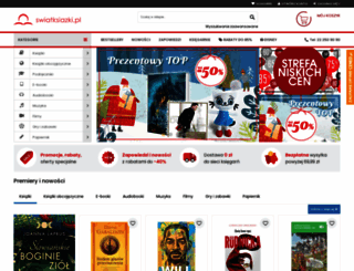 newsletter.swiatksiazki.pl screenshot