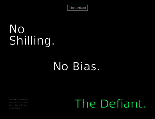 newsletter.thedefiant.io screenshot