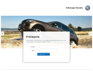 newsletter.volkswagen.sk screenshot