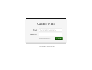 newsletters.alasdairmonk.com screenshot