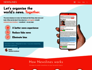 newslines.org screenshot
