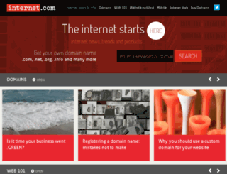 newslinx.internet.com screenshot