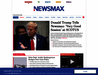 newsmax.com screenshot