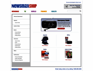 newsmaxstore.com screenshot