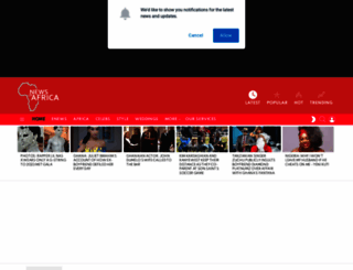 newsofafrica.org screenshot