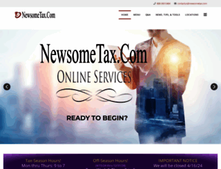 newsometax.com screenshot