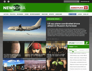 newsonia.com screenshot