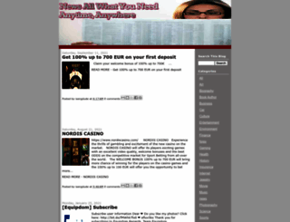 newsonspots.blogspot.com screenshot