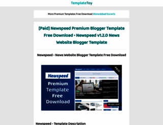 newspeed-premium-template-download.blogspot.com screenshot