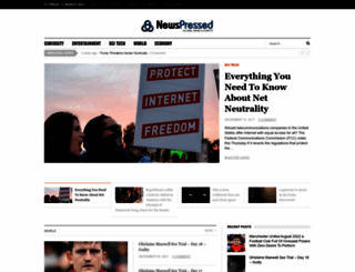newspressed.com screenshot