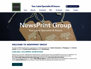 newsprintgroup.com screenshot