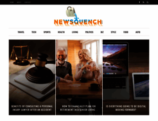 newsquench.com screenshot
