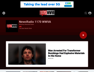 newsradio1170.iheart.com screenshot