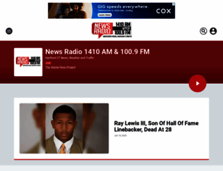 newsradio1410.iheart.com screenshot