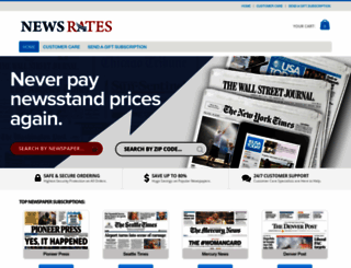 newsrates.com screenshot