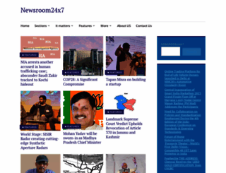 newsroom24x7.com screenshot