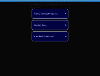 newsteadscleaningservices.co.uk screenshot