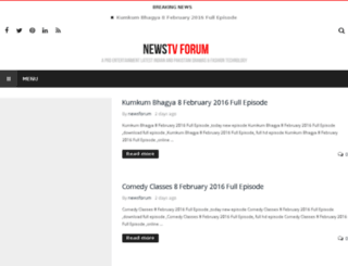 newstvforum.xyz screenshot