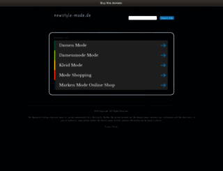 newstyle-mode.de screenshot