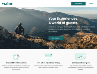newsupplier.viator.com screenshot
