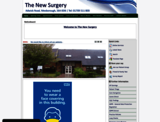 newsurgery.co.uk screenshot