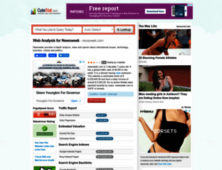 newsweek.com.cutestat.com screenshot