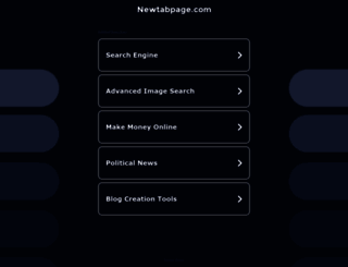 newtabpage.com screenshot