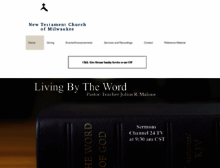 newtchurch.org screenshot