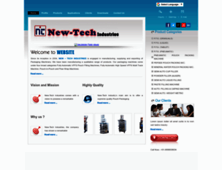 newtechindustry.com screenshot