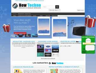 newtechno.fr screenshot