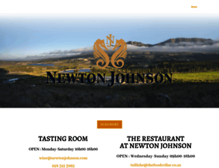 newtonjohnson.com screenshot