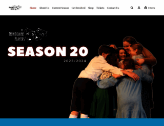 newtowneplayers.org screenshot