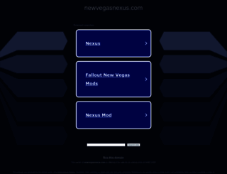 newvegasnexus.com screenshot