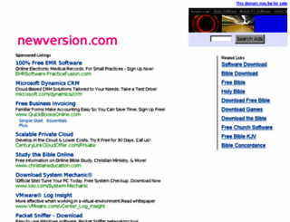 newversion.com screenshot