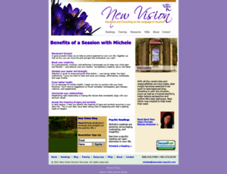 newvision-psychic.com screenshot