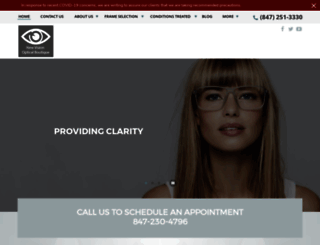 newvisionopticalwilmette.net screenshot