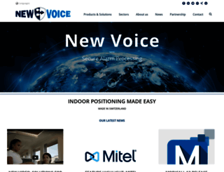 newvoiceinternational.com screenshot