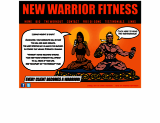 newwarriorfitness.com screenshot