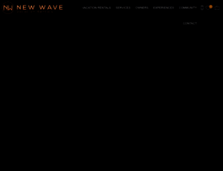 newwavevacationrentals.com screenshot
