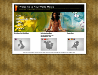 newworldmusic.com screenshot