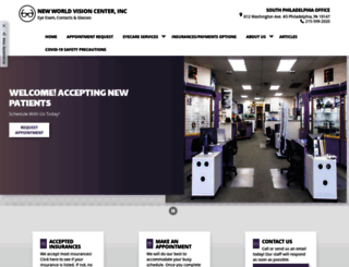 newworldvisioncenter.com screenshot