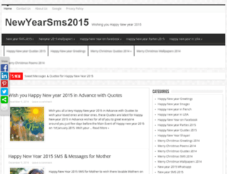 newyearsms2015.com screenshot