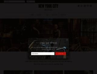 newyorkbicycles.myshopify.com screenshot