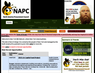 newyorkbids.net screenshot