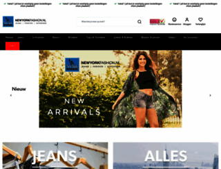 newyorkfashion.nl screenshot