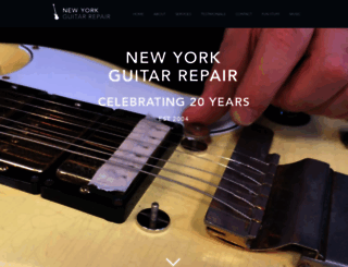 newyorkguitarrepair.com screenshot