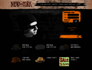 newyorkhatco.com screenshot