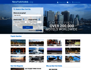 newyorkhotels.org screenshot