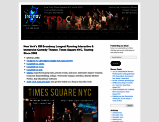 newyorkimprovtheater.com screenshot