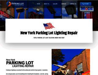 newyorkparkinglotlightingrepair.com screenshot